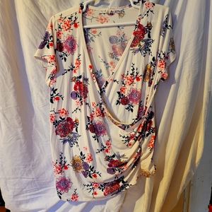 Flowered blouse